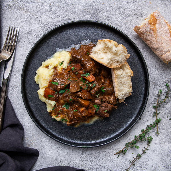 Matt's Beef Bourguignon with Mash| Classic French Bistro Dish