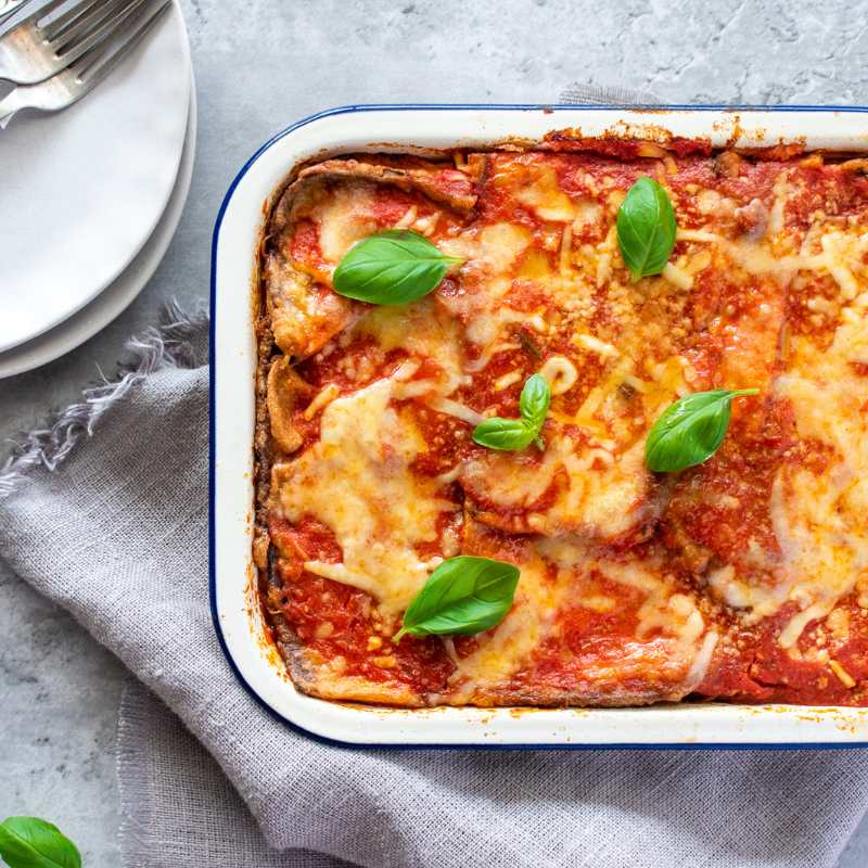 Davide's Eggplant Parmigiana (Vg) - FoodSt