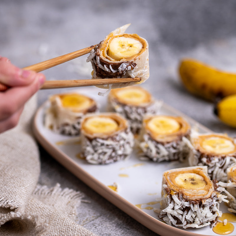 Banana Sushi Rolls