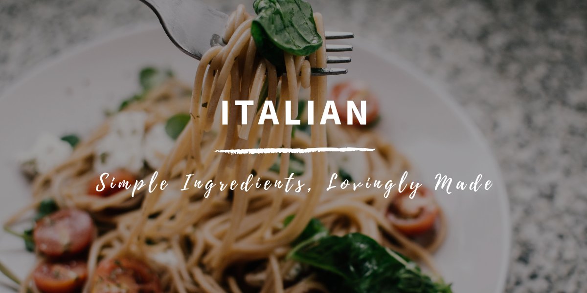 Italian Menu - FoodSt