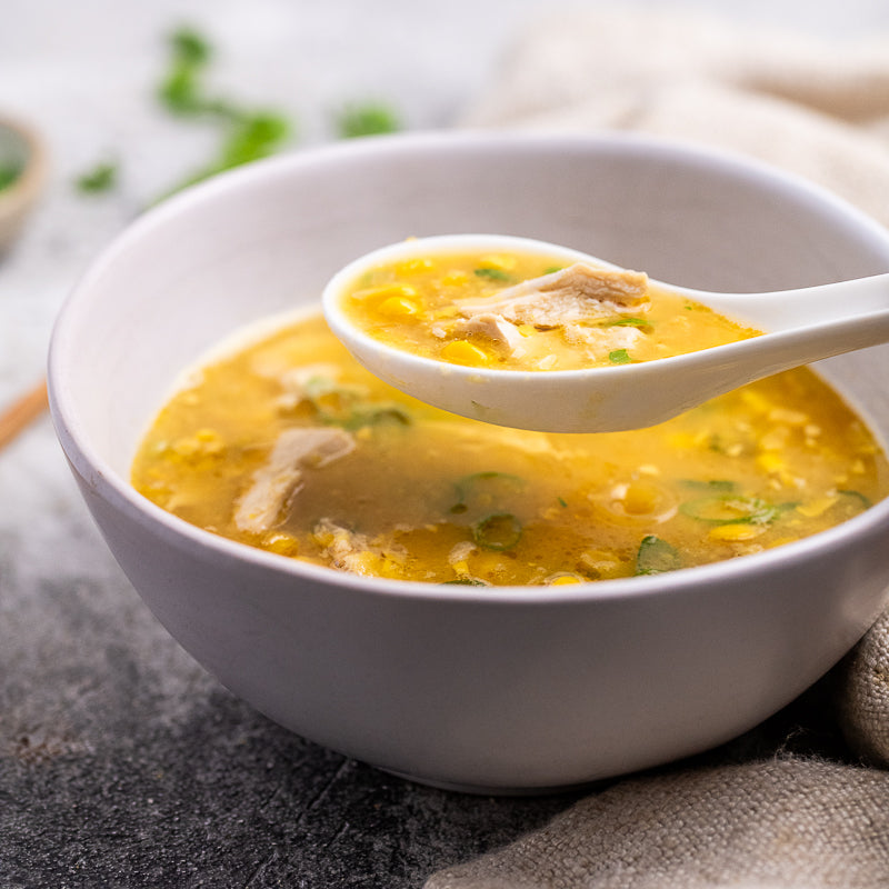 Paolo's Chicken & Corn Soup