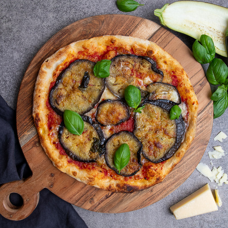 Simone&#39;s Artisan Eggplant Parmigiana Pizza