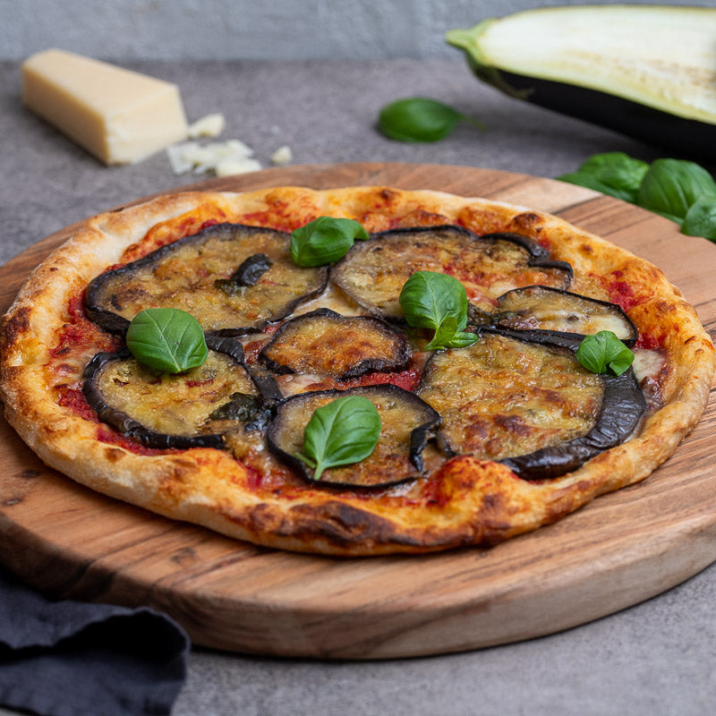 Simone&#39;s Artisan Eggplant Parmigiana Pizza