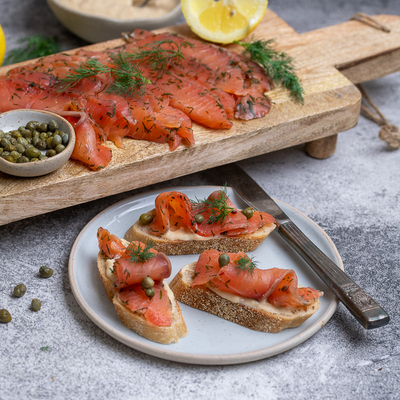 Bec&#39;s Cured Salmon Gravlax