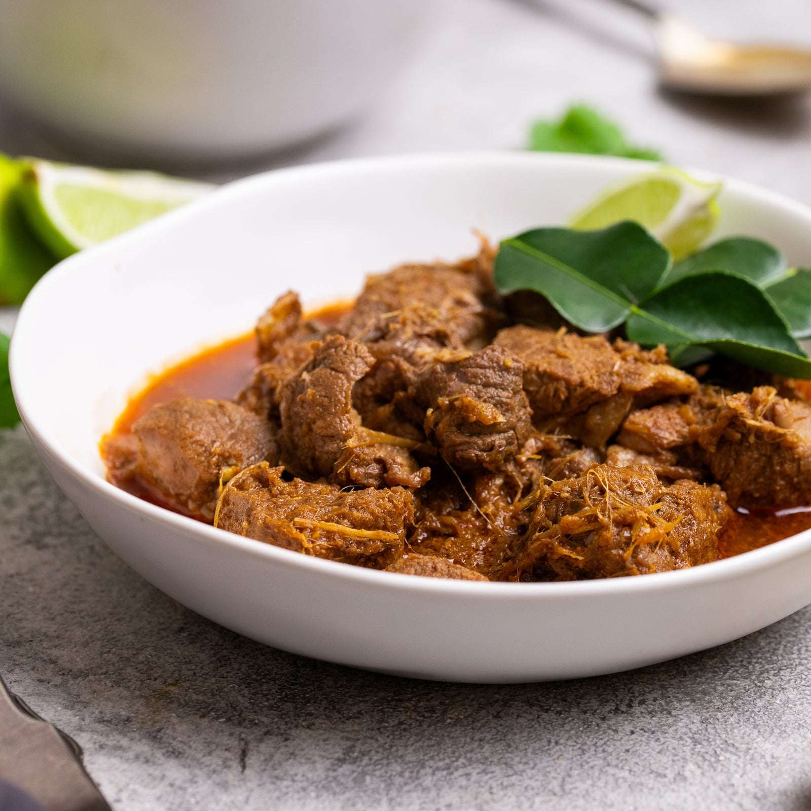Christina's Kaffir Lime Lamb Curry, FoodSt