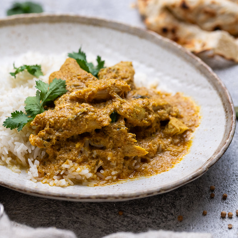 Keisha's South Indian Coconut Chicken Curry & Rice