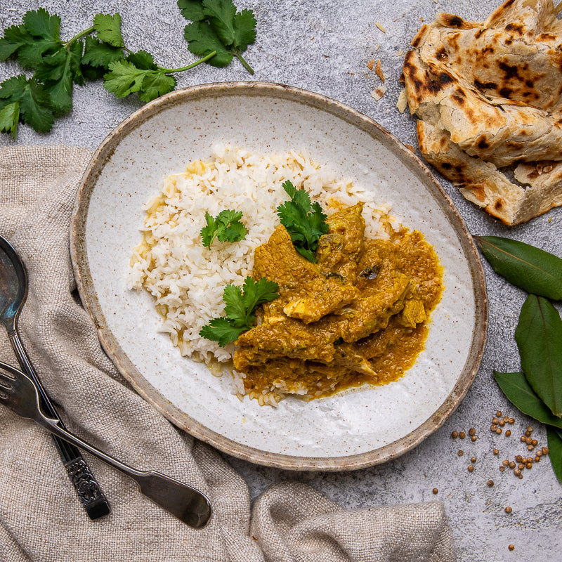 Keisha's South Indian Coconut Chicken Curry & Rice