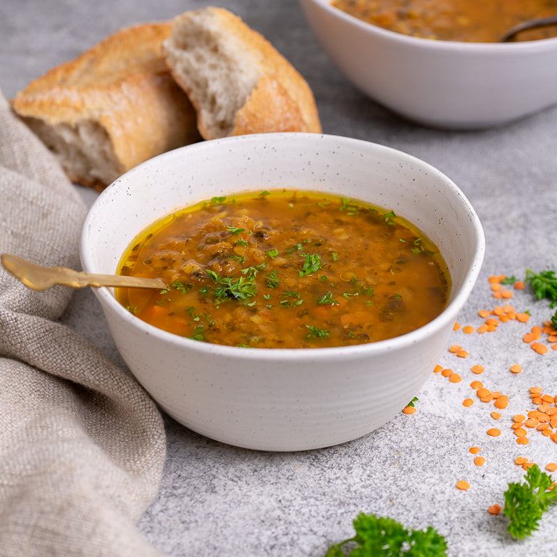 Lou's lentil & Vegetable soup, FoodSt
