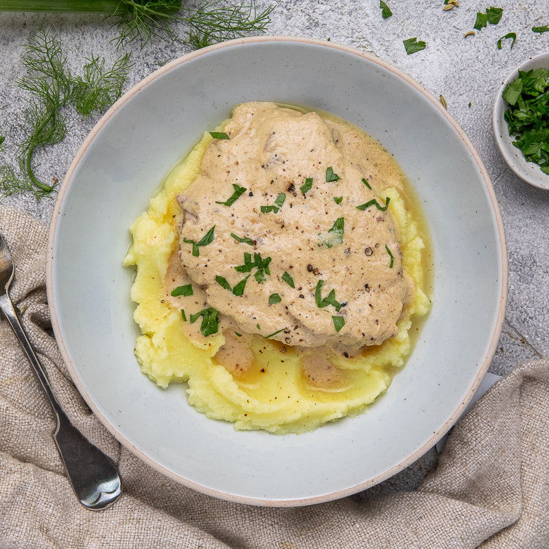 Davide's Milk Braised Pork With Mashed Potatoes