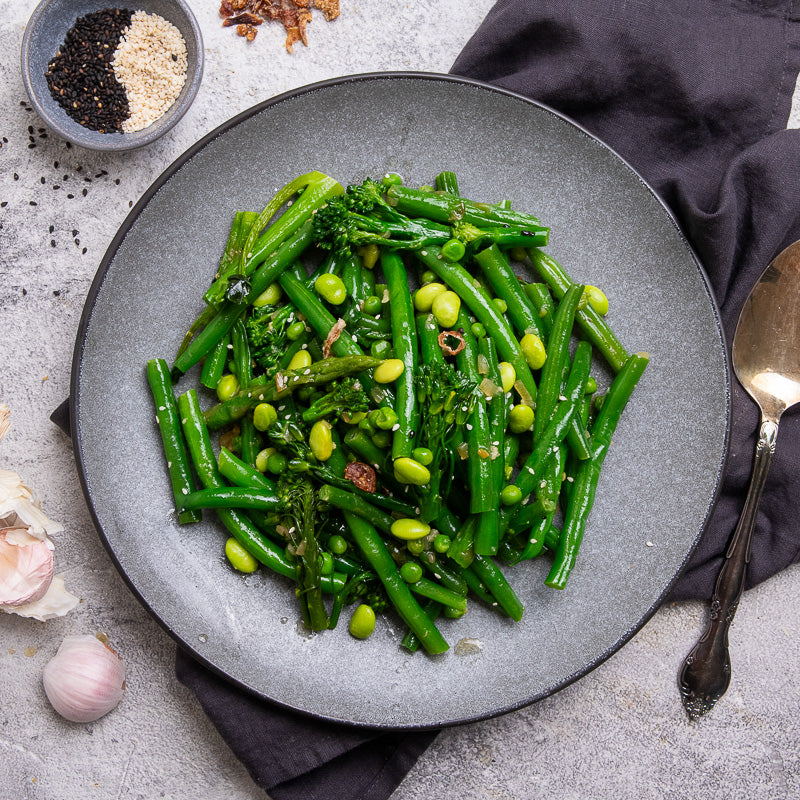 Nat&#39;s Miso Garlic Butter Greens (V)