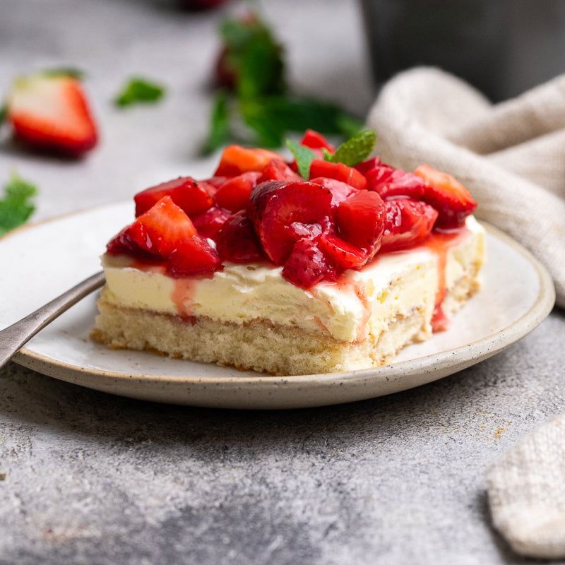 Paolo's Strawberry & Cream Charlotte
