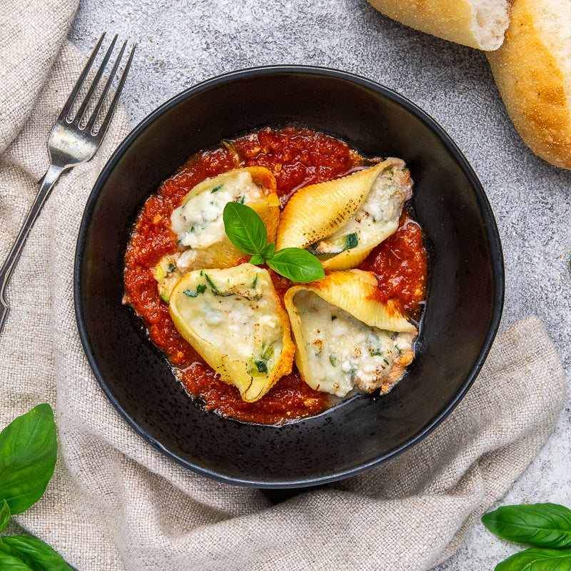 Paolo's Zucchini and Ricotta Pasta Shells