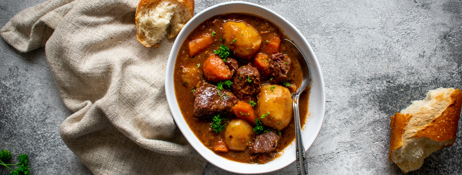 Beef Stew in a bowl