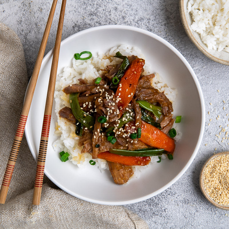 Gavin's Soy Glazed Beef & Rice