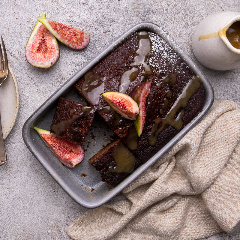 Paolo's Sticky Date and Fig Pudding with Butterscotch Sauce