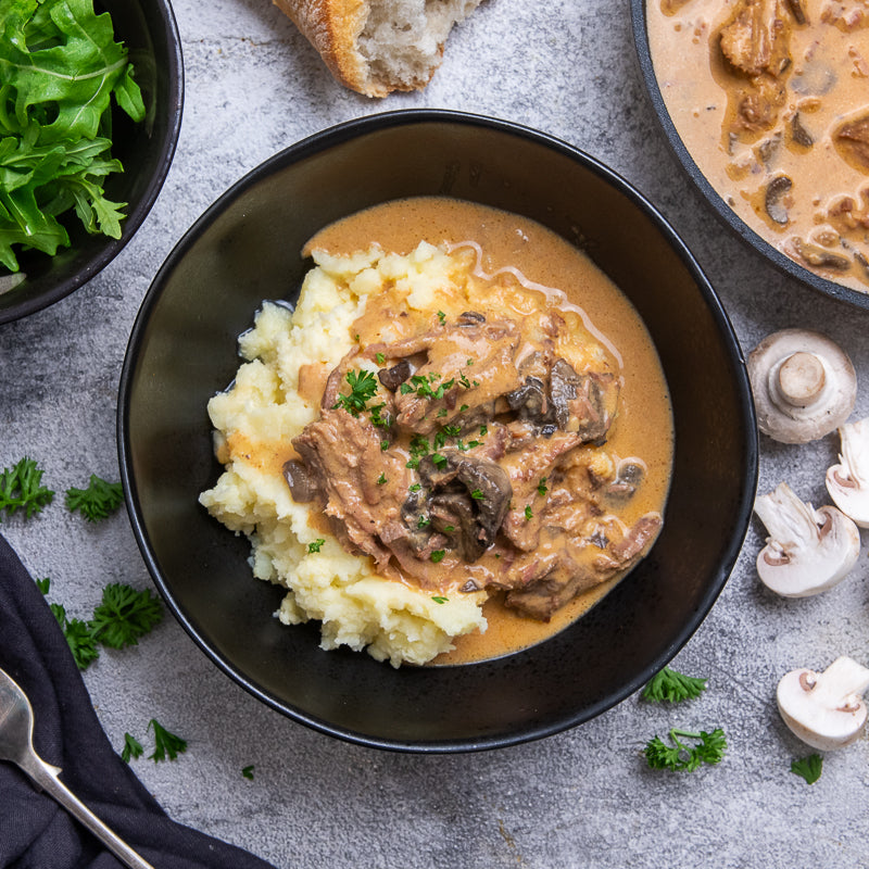 Lou&#39;s Beef Stroganoff, FoodSt