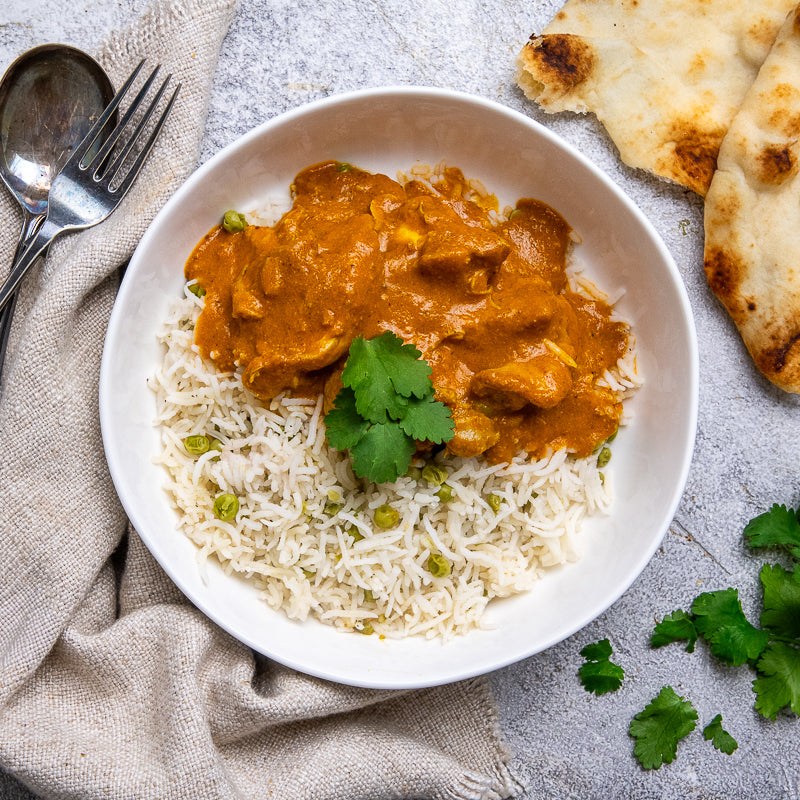 Umesh's Butter Chicken & Pea Pulao