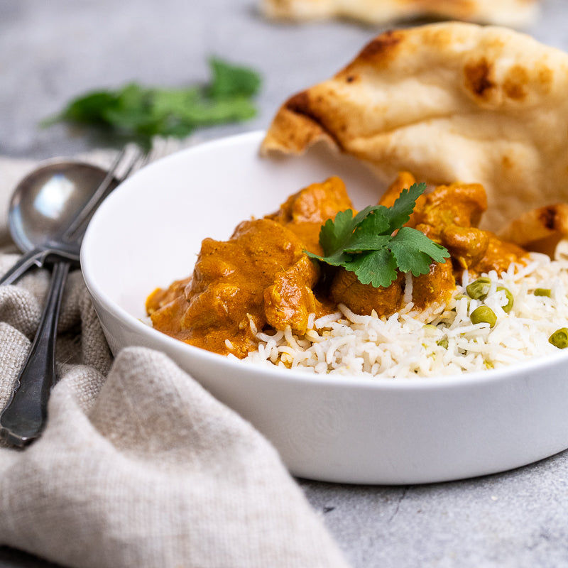 Umesh's Butter Chicken & Pea Pulao