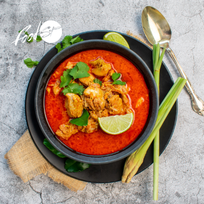 Photo of Iris' Cambodian chicken rendang
