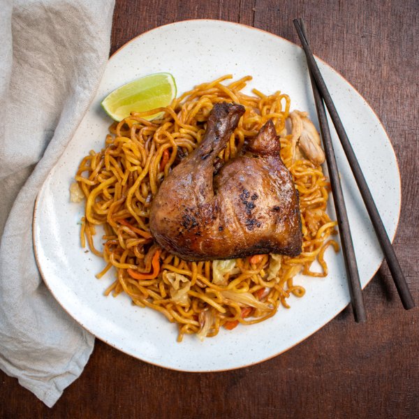 Cynthia's Ayam Bakar with Mie Goreng - FoodSt