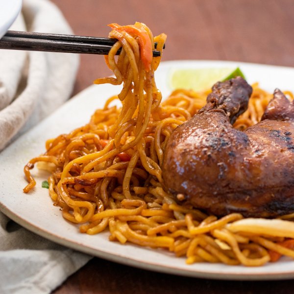 Cynthia's Ayam Bakar with Mie Goreng - FoodSt