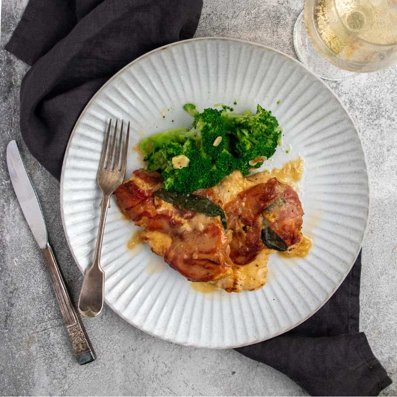 Davide's Chicken Saltimbocca With Broccoli - FoodSt