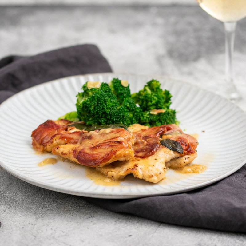 Davide&#39;s Chicken Saltimbocca With Broccoli - FoodSt