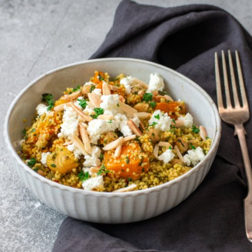 Gavin&#39;s Couscous Salad with Pumpkin (Vg) - FoodSt