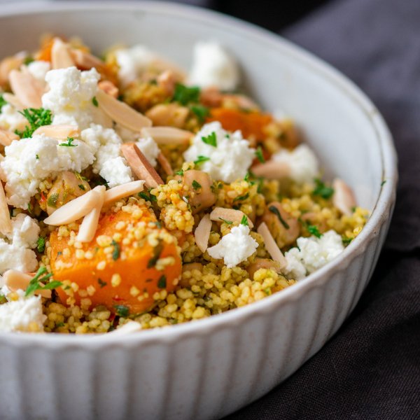 Gavin&#39;s Couscous Salad with Pumpkin (Vg) - FoodSt