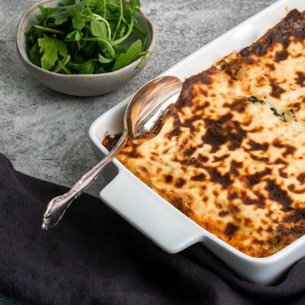 Gavin's Super Green Ricotta Bake (Vg) - FoodSt
