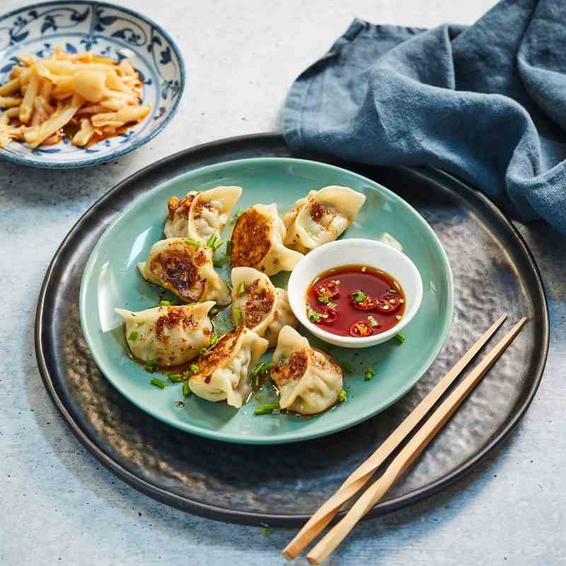 Iris' Pork and Chive Dumplings - FoodSt