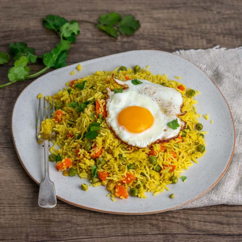 Kazi's Khichuri Rice with Lentils (V) - FoodSt