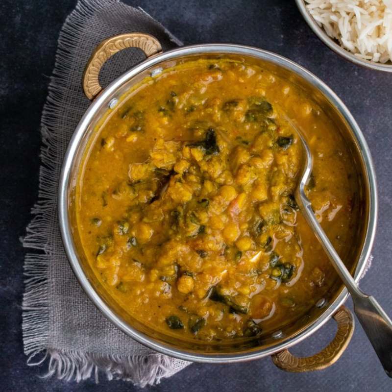 Manjari&#39;s Palak Daal (V) - FoodSt