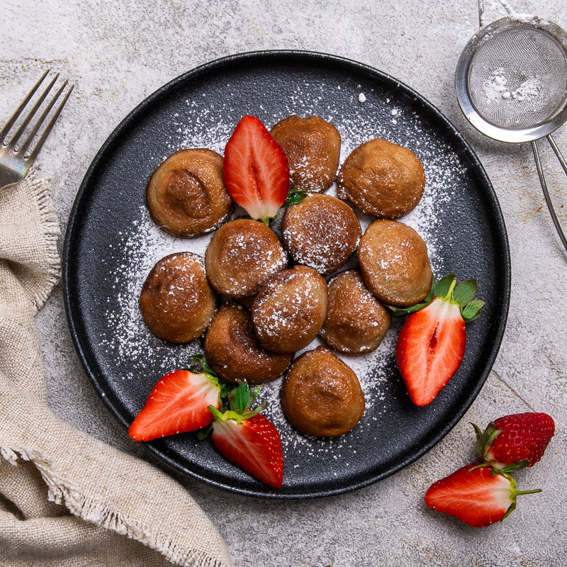 Naga's Banana Pancake Balls (V) - FoodSt