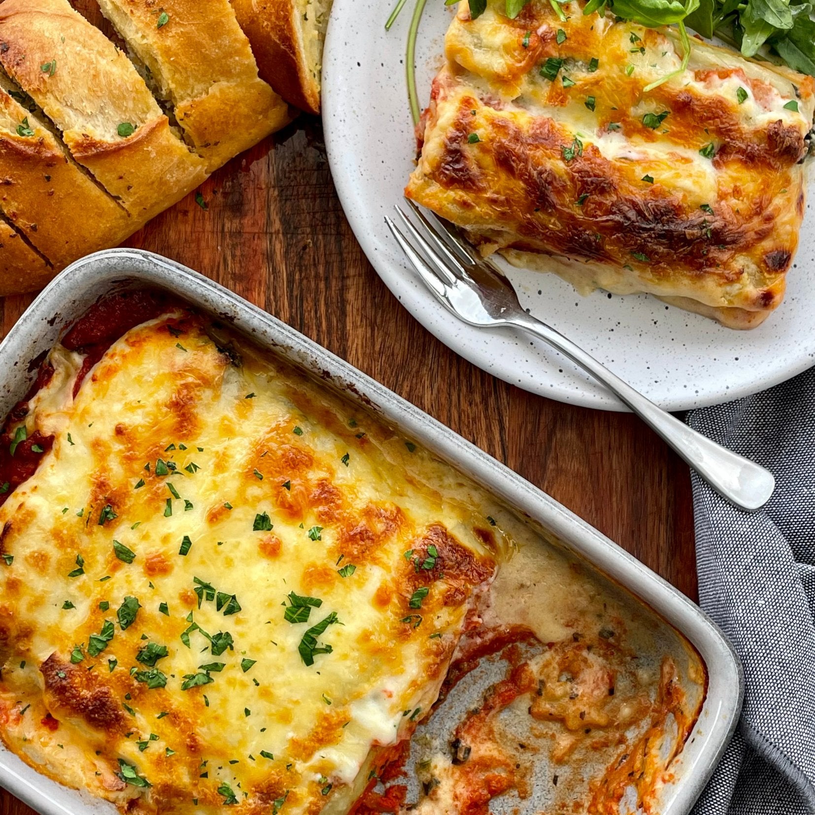 Nat's Beef & Spinach Cannelloni - FoodSt