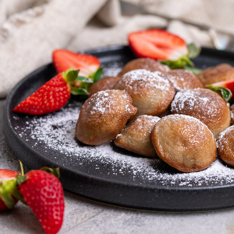 Naga's Banana Pancake Balls (V) - FoodSt