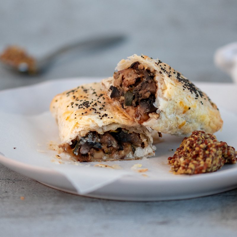 Rebecca&#39;s Smoked Mushroom, Feta &amp; Walnut Rolls (Vg) - FoodSt