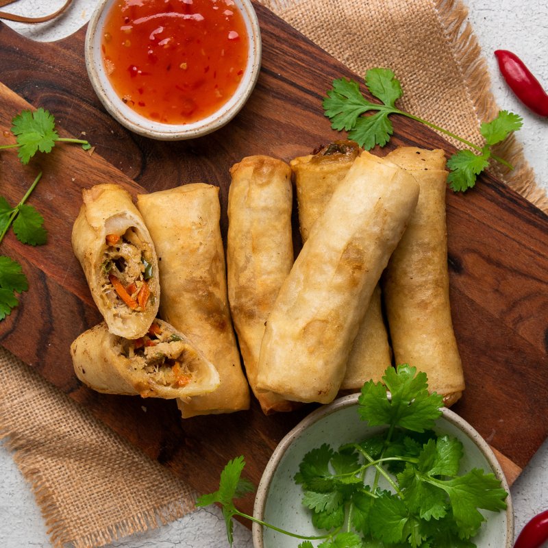 Syeda&#39;s Chicken Spring Rolls - FoodSt