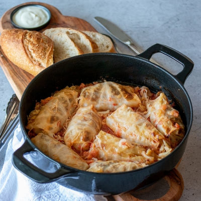 Amalia's Stuffed Cabbage Rolls (x3) | Hungarian Home Cooking - FoodSt
